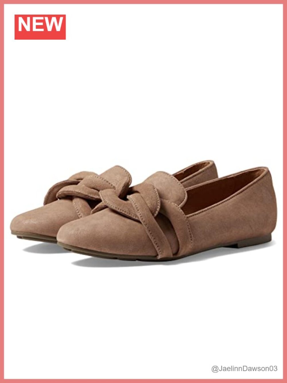 Women's Eugene Chain Loafer Flat with Shearing Upper and PORON Cushioning